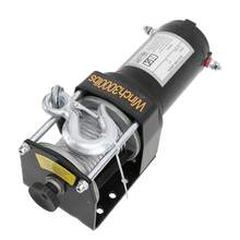 Cabrestante Eléctrico De 3000 Libras 12 V Cable De Acero Para Atv Utv, Remolque, Cabrestante Todoterreno - Negro - Ver 7