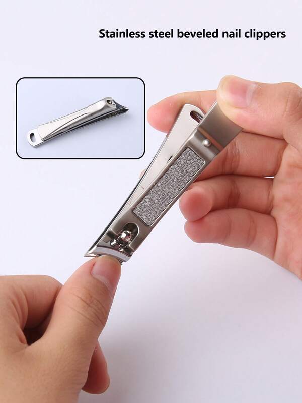 1pc Ingrown Toenail Clipper With Hanging Hole, Suitable For Men And Women, Home Use Nail Trimmer