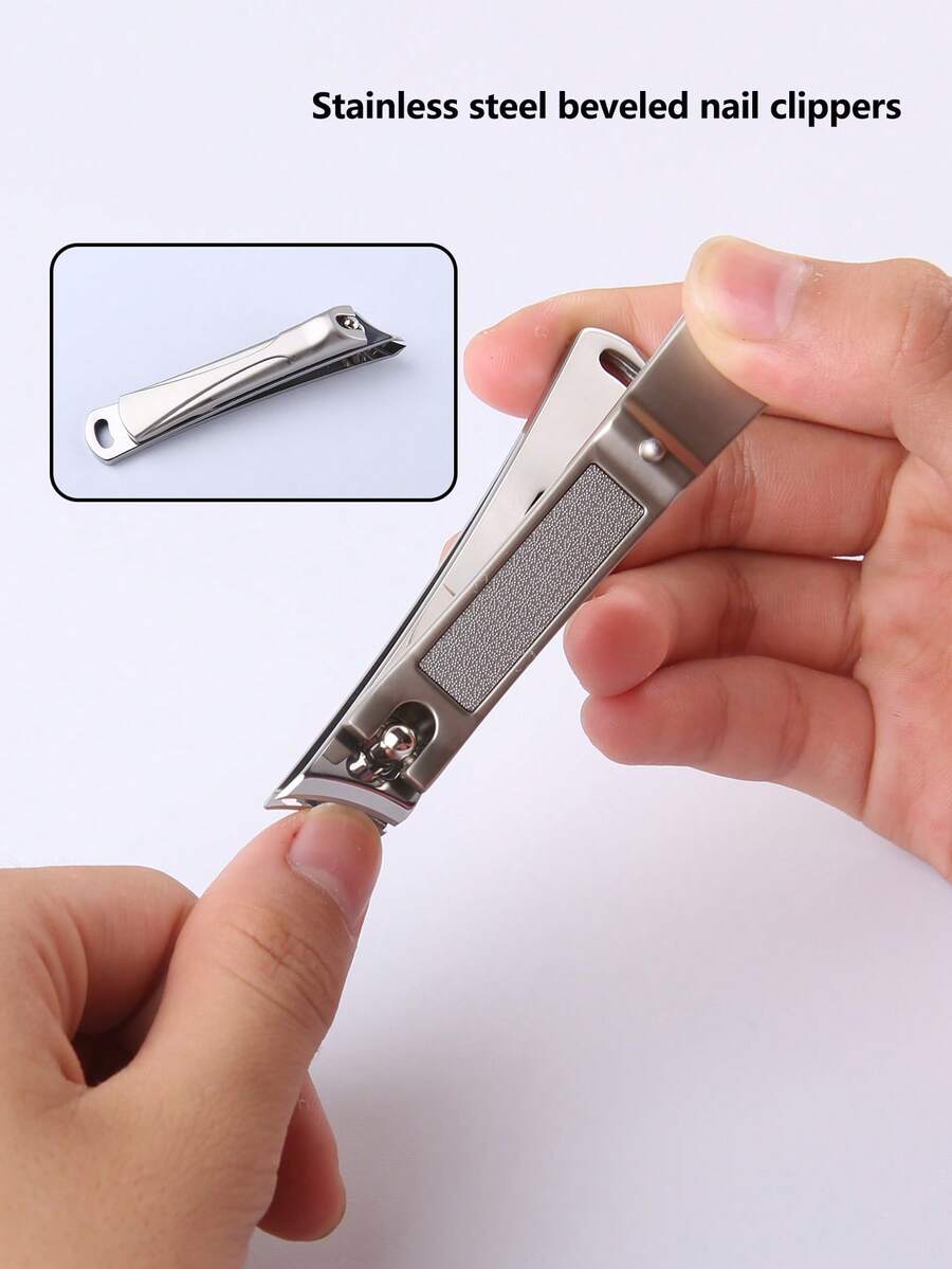 1pc Ingrown Toenail Clipper With Hanging Hole, Suitable For Men And Women, Home Use Nail Trimmer