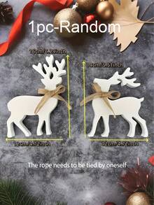 2 cái - Tượng tuần lộc trang trí sang trọng, Tượng hươu thanh lịch, Đồ trang trí để bàn theo chủ đề động vật bằng gỗ nhân tạo cho kệ ngày lễ, tủ, trưng bày tại nhà - Đồ trang trí Giáng sinh mộc mạc, Đa năng, Trang trí phòng không có văn bản, Đồ trang trí lễ hội cho trang trí nhà, Trưng bày xứ sở thần tiên mùa đông, Quà tặng hoàn hảo Quà tặng sinh nhật Quà tặng tốt nghiệp Đồ trang trí Giáng sinh Trang trí phòng Giáng sinh - Nhiều màu - Xem 11
