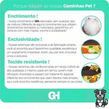 Caminha Cachorro Gato 60x60 3Pc Placa Cama Pet Impermeável Com Zíper - Coral - Visão 2