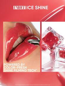 JUDYDOLL Ice Watery Lip Gloss-Gen 2 Shiny Mirror Lip Gloss, Moisturizing & Nourishing Essence, Long-Lasting - 19 CRANBERRY SORBET - 查看 7