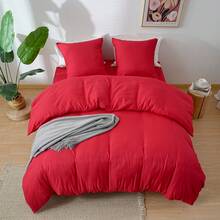 mohap Duvet Covers Sets - Red - View 3