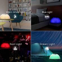 1PC LED 5 Colors Paper Creative Book Night Light USB Rechargeable Magnetic Folding Decorative Desk Lamp For Home Office Library Party Festival Gifts ﻿ - 書本燈杏色 - 查看 10