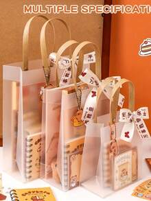 20/26 PAQUETE Adorable set de artículos de papelería con temática de capibara - Incluye libro de pergamino, bolígrafo de gel, colgante y accesorios - Perfecto para estudiantes y amantes de los animales | Útiles de oficina lindos, diseño alegre | Bolígrafos de gel y accesorios de capibara - Multicolor - Ver 7