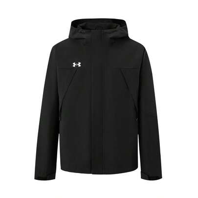 Under Armour Men's Fall/Winter Fitness Training Sports Casual Comfort Versatile Hooded Jacket