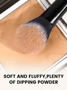 MAANGE 1/2 cọ tán má hồng chuyên nghiệp mềm mại, thích hợp cho các sản phẩm dạng lỏng, kem và phấn - Có thể dùng để đánh má hồng, làm mịn da và làm lớp lót, được làm từ sợi mềm mại, nhẹ nhàng trên da, thích hợp để mang theo khi đi du lịch, sử dụng tại nhà hoặc ngoài trời, là món quà phụ kiện trang điểm tuyệt vời cho bạn bè, cũng có thể được sử dụng như cọ nền, cọ che khuyết điểm, cọ má hồng, cọ tạo khối, cọ bronzer, cọ phấn phủ, v.v. - màu đen - Xem 11