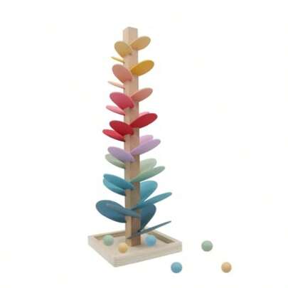Kaper Kidz Calm And Breezy Marble Run Sound Tree Pastel Craft Kit