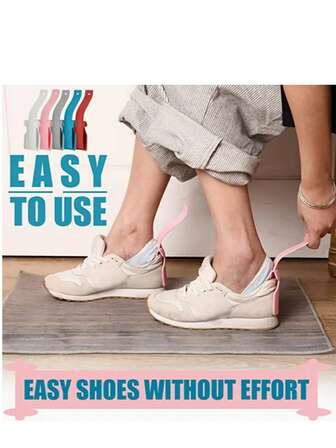 1pc Shoe Lifter, Plastic Shoe Horn Suitable For Elderly, Disabled People, Fits All Shoes