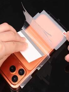 4片装全覆盖水凝胶背膜，兼容 17/17 Pro Max/17 Pro/Air/16/15/Plus/14/Pro Max/13/12 Pro Max，透明屏幕保护膜，兼容 17 Pro Max贴纸