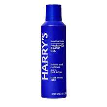 Harry's Foaming Shave Gel For Men - 6.7oz (3 Pack) - Soothes & Cushions Skin -  For Sensitive - Aloe For Shaving - như hình ảnh - Xem 9