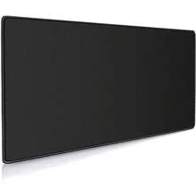 XXL Professional Large Mouse Pad And Computer Game Mouse Mat 35.4x15.7x0.12IN 90x40 Black - 90x40黑色 - 查看 2