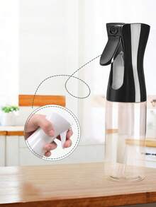 1pc 220ml Glass Cooking Oil Spray Bottle - Elegantly Fine Mist Dispenser For Grilling, Salads, Baking, Roasting, And Barbecuing - Perfect For Air Fryers And Kitchen Use