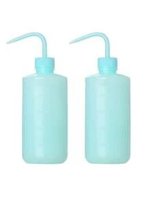 1-2 件 8.45/16.9 盎司塑料挤压瓶 - 冲洗瓶浇水工具、植物和花卉多肉植物浇水瓶（带塑料弯嘴）、盆栽植物尖嘴浇水瓶、纹身清洁瓶