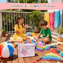 1288pcs Party Favors For Kids, Christmas Fidget Toys Pack, Birthday Toys, Prize Box, Goodie Bag Stuffers,Carnival Prizes - 粉色 - 查看 7