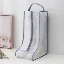Dust-Proof Shoes Storage Bag With Handle - Durable Polyester Material, Suitable For Boots And Outdoor Casual Shoes.