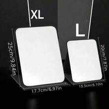 Przenośne, składane lusterko kosmetyczne ze sztucznej skóry z powierzchnią ze szkła HD – idealne do akademika, na podróż i jako prezent kosmetyczny