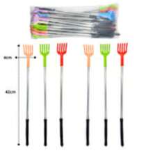 6 piezas Manitas Rascadoras Reforzadas 43cm, Espalda, Masaje, Larga, Manita De Plastico Mango Acero Paquete 6 Piezas - Multicolor - Ver 5