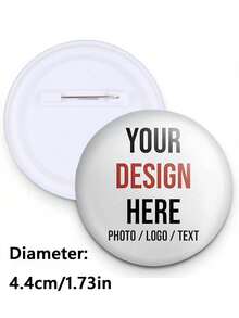 Ghim cài áo thiết kế theo yêu cầu, Chữ/Logo/Ảnh tùy chỉnh, Ghim cài áo cá nhân hóa, Ghim cài áo tùy chỉnh, Phụ kiện ghim cài áo ba lô cá nhân hóa, Ghim cài áo phụ kiện túi xách tùy chỉnh, Ghim cài áo cá nhân hóa, Quà cưới, Quà kỷ niệm, Quà tặng cho nam/nữ, Đồ dùng học tập, Chuẩn bị năm học mới, Đồ dùng văn phòng, Vật dụng học tập, Đồ dùng lớp học - Nhiều màu - Xem 1