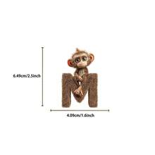 50PCS Cartoon Alphabet Animal Doodle Stickers Cute Decals DIY Decoration Skateboard Phone Case Laptop Bike Fridge Waterproof Graffiti Stickers - Multicolor - View 4