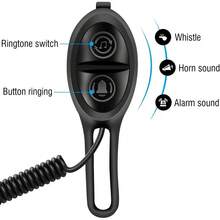 Timbre de Bicicleta Electrónico ZJchao, Negro, Montaje en Manillar, Material ABS y Policarbonato, 120 dB, Resistente al Agua y al Polvo, Batería Recargable USB, 22 - 31,8 mm - 1 - Ver 4