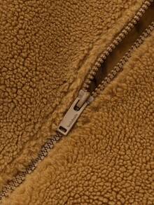 Balabala Chaqueta de béisbol de algodón para niños, cálida y con estilo para el invierno de 2025 - Camel - Ver 3