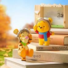 Miniso Autumn Outing Series Blind Box Landscape, Chibi Winnie And Friends Embark On An Autumn Outing, Material With Exquisite Scene Details, Random Styles Bring Collection Surprises, Suitable As A Birthday Gift (1 PC Random Delivery) - Multicolor - View 4