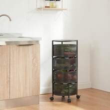 Garage Integrated Storage Racks - Nero - Visualizzare 12