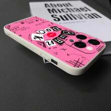 Red Lips Burn Book Y2K Luxury Aesthetic Graphic Custom Case For IPhone 16/ 15/ 14/ 13/ 12/ 11/ X/ XR/ Xs/ 7/ 8/ Plus/ Pro/ Pro Max, 2oz Scratch Resistant TPU, Lightweight, Shockproof Full Body With Camera Guard, Perfect Gift For Her - màu đen - Xem 6