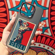 Funda para 16, 15, 14, 13,12, 11 Pro XXR xsmax 8 38 Plus - Estilo Anime Assorted Style Clash con Carcasa Dura Mate Protectora, Color Sólido17  17promax - Negro - Ver 4