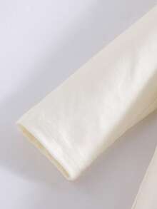 2pcs Newborn Baby Girls Leopard Print Bow Decor Outfit Set, Leopard Print Jumpsuit, Suitable For All Seasons - Multicolor - View 4