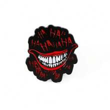 Warner Bros 1/5 Pcs Cartoon Anime Brooch Set Personalized The Joker Character Shaped Enamel Pin Metal Badge Jewelry Clothing Backpack Accessories Gift For Friends - One Size - View 15