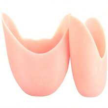 غطاء سيليكون للأصابع لأحذية الرقص والباليه، لحماية الأصابع من التشوه، غطاء قدم مقاوم للتآكل للنساء، قطعتان