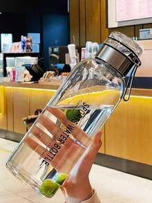 700/1000ML With Cup Cover And Filter, Heat-Resistant Glass Water Cup, Large Capacity, Portable, With Lid, Tea And Water Separate, Tea Making Cup - Multicolor - View 8