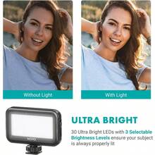 Movo IVlogger Vlogging Kit For IPhone Lightning Compatible  Starter Kit For Content Creators Accessories: Phone Tripod Phone Mount LED Light And Shotgun Microphone - 閃電 - 查看 6