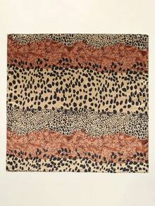 1 chiếc khăn vuông bằng satin in họa tiết tối giản, khăn trùm đầu thời trang mùa xuân mới dành cho nữ, có thể dùng làm thắt lưng, trang trí túi xách, ruy băng, băng đô hoặc khăn quàng cổ, lựa chọn lý tưởng để tôn lên vẻ ngoài của bạn. - Cà phê nâu - Xem 7