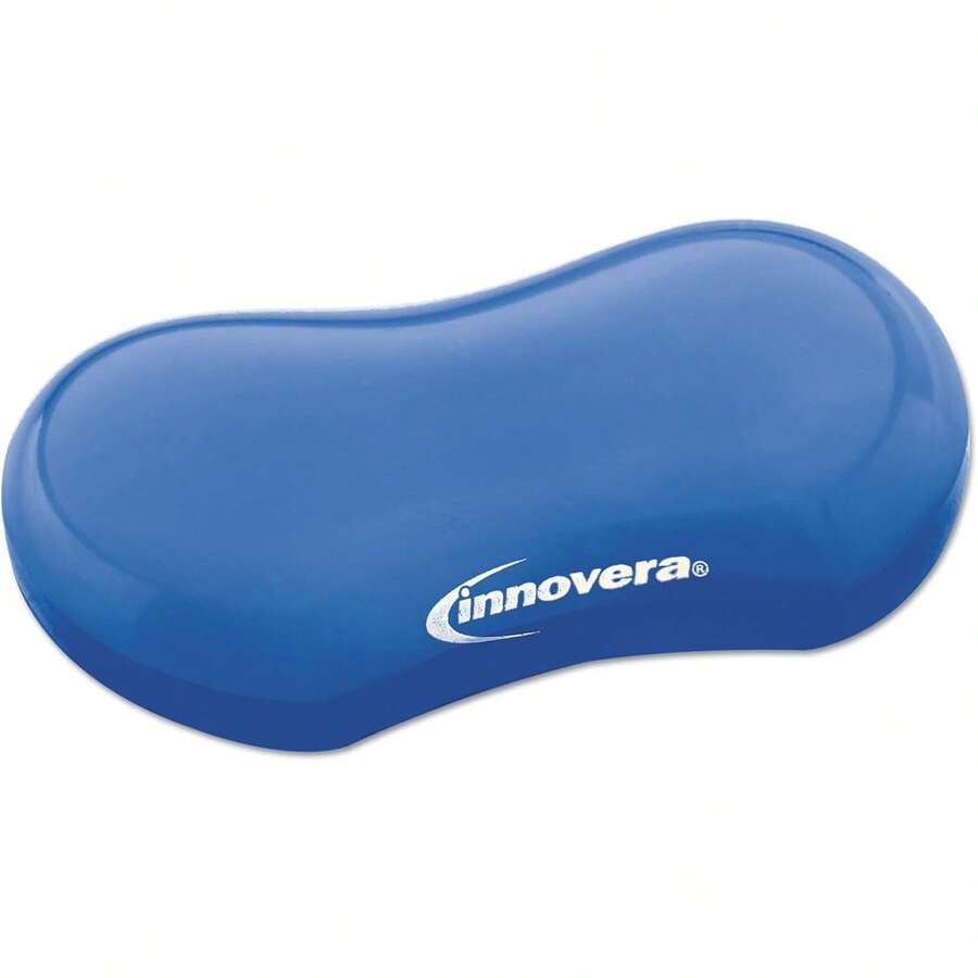 Innovera Gel Mouse Wrist Rest, 4.75 X 3.12, Blue