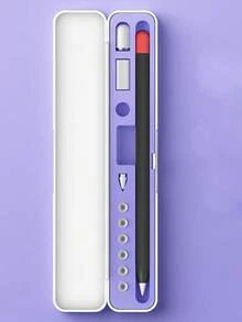 1pc Apple Pencil Holder Case, Adapter & Tip Cover Accessories For Apple Pencil 1st & 2nd Generation, Portable - Multicolor - View 12