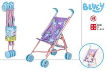 ColorBaby Bluey عربة دمية قابلة للطي بطول 53 سم من ، عربة ألعاب للأولاد والبنات، عربة على شكل مظلة مع حزام قابل للتعديل، مرخصة رسميًا من ، باللون البنفسجي - بلوي كاريتو بيبي - مشاهدة 9