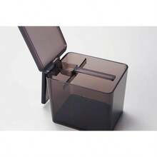 Yamazaki Home Spice Container Plastic Large Food Storage Black