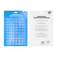 40pcs 1.55V AG13 LR44 L AG1 AG3 AG4 AG5 AG12 SR44 Button Cell Batteries, A76 LR1154 GP7 Button Cell Batteries For Watches, Toys, Remotes - 40pcs Mixed Loading - View 8