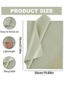 1/5/10 hojas de papel de seda verde salvia, papel de regalo de Navidad verde, papel de embalaje, papel delgado para bolsas de regalo, papel de regalo de manualidades DIY para flores de cumpleaños, bodas y fiestas - Multicolor - Ver 11