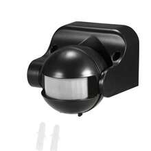 Interruptor inteligente de pared con sensor de presencia humana - Negro - Ver 4