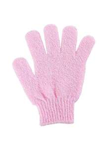 1只五指去角质沐浴手套，强力搓澡手套，去除死皮