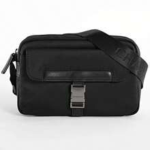 Men Crossbody Bags - Black - View 1