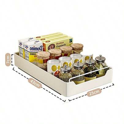 Gaveteiro Organizador de Aço Multifuncional 25 cm - Organize com praticidade e resistência 