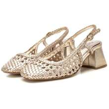 Carmela High Heels 162320-ORO For Women In Color Golden - Gold - View 4