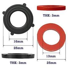 32PCS Garden Hose Washers Rubber Washers Seals Garden Hose Gasket Fit All Standard 3/4 Garden Shower Hose And Water Faucet Fittings - 如圖 - 查看 3