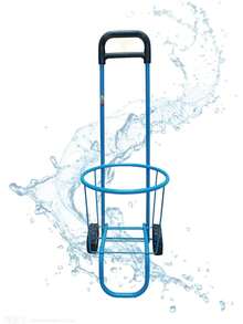 Storage Island & Carts - Blue - View 6