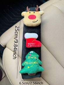 Bọc vai dây an toàn ô tô hình ông già Noel và cây thông Noel dễ thương, trang trí nội thất xe hơi, quà tặng Giáng Sinh cao cấp - Giáng sinh - Xem 7